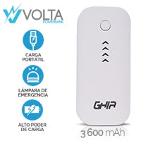 BATERIA DE RESPALDO GHIA 3600MAH