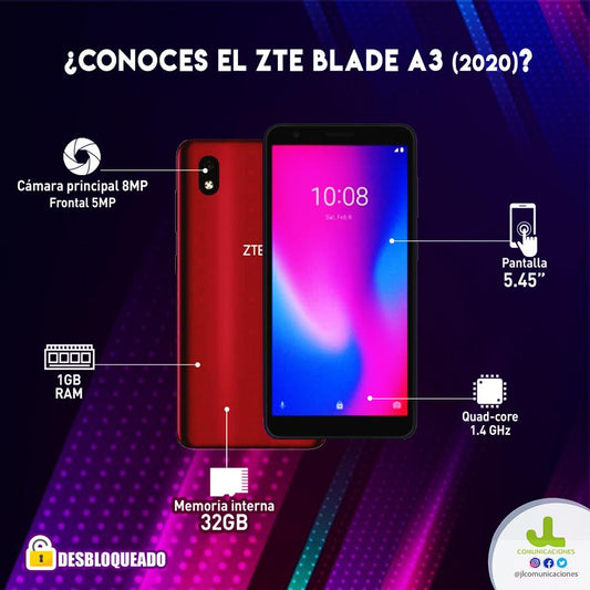 TELEFONO  ZTE A3 2020 32GB CB